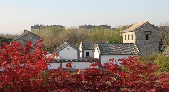 濟南有虞山,虞山有書院